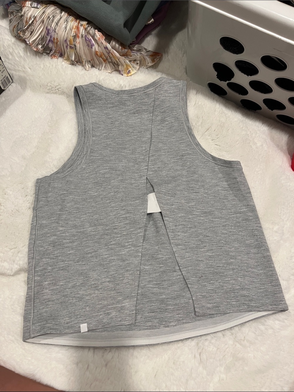 lululemon athletica Gray minimal tank